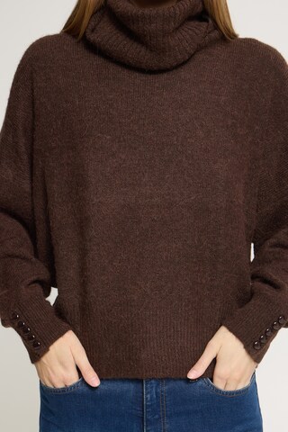 ICHI Pullover i brun