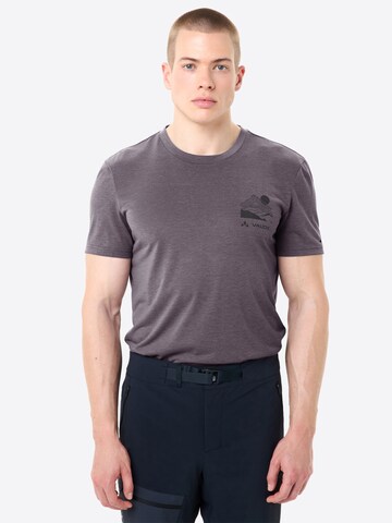 VAUDE Performance shirt 'Tekoa' in Purple