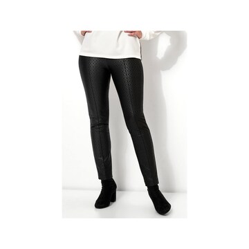 TONI Slimfit Hose in Schwarz: Vorderseite