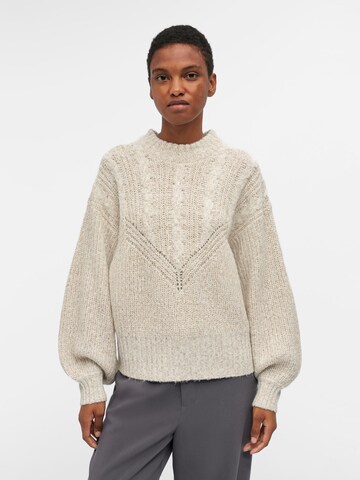 OBJECT Pullover 'Nova Stella' i beige: forside