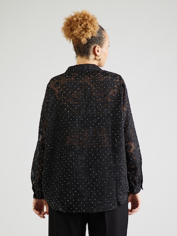 ONLY Carmakoma Bluse 'CARDIAMO' in Schwarz