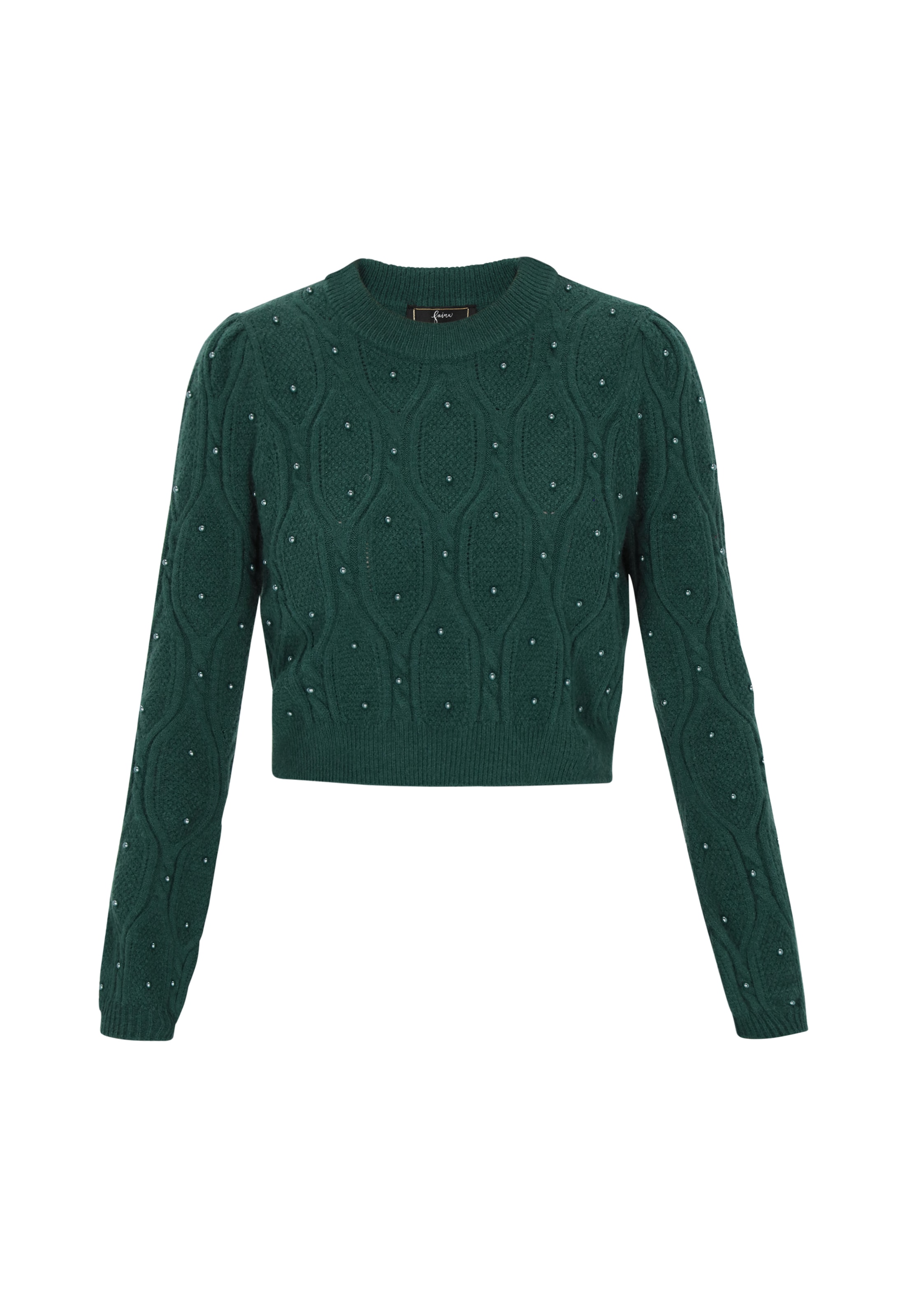 faina Sweater in Green: front