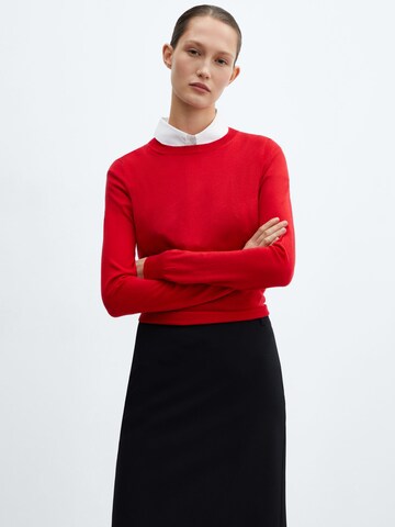 MANGO Sweater 'LUKA' in Red: front