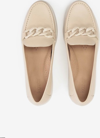 Kazar Classic Flats in Beige