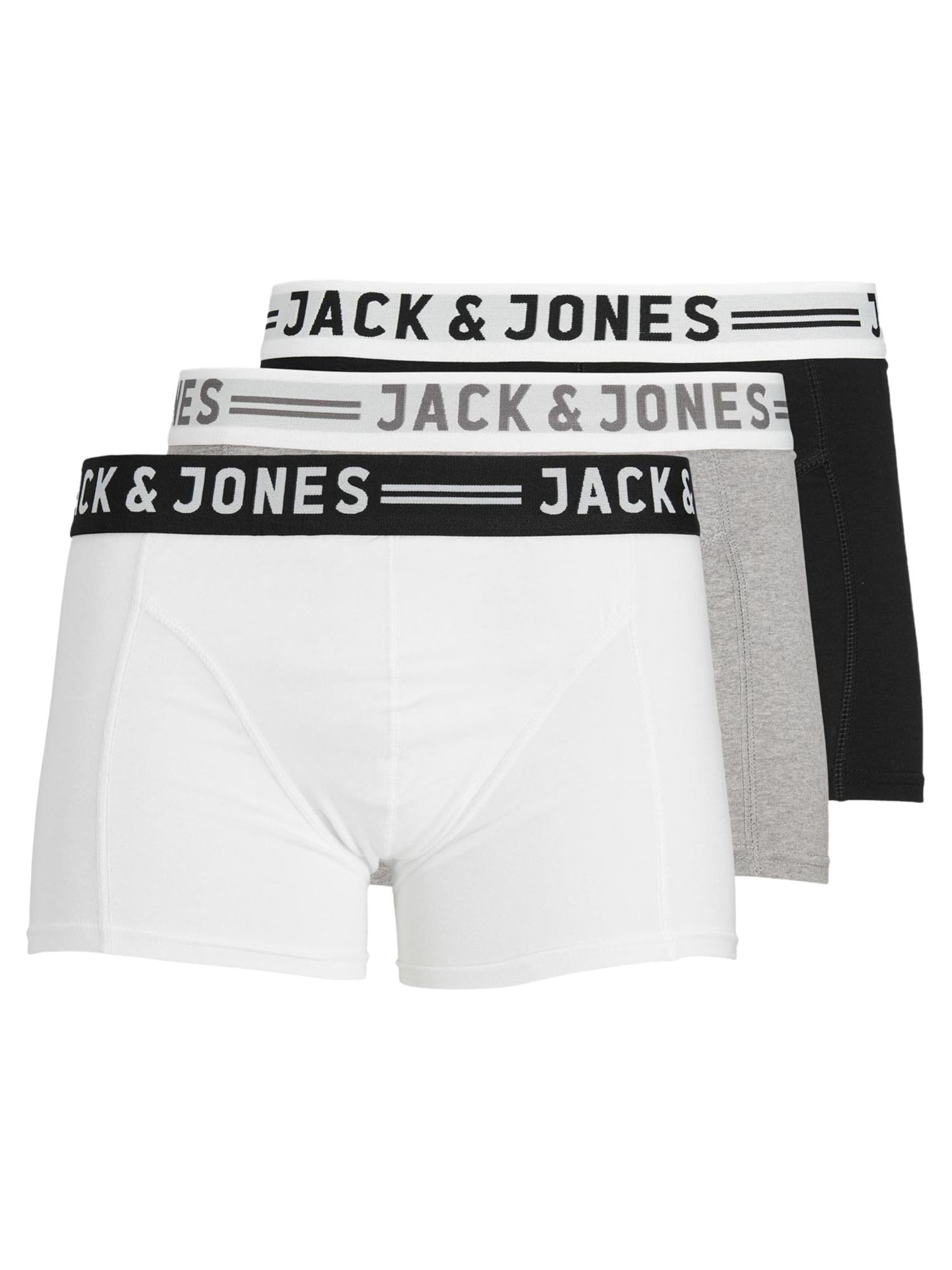 JACK & JONES Boxer shorts 'Sense' in Grey: front