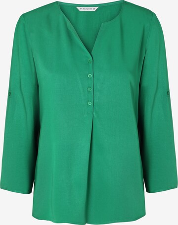 TATUUM Blouse 'Isola' in Groen: voorkant