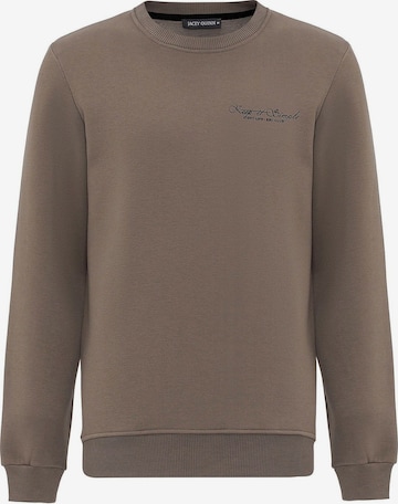 Sweat-shirt Jacey Quinn en vert : devant