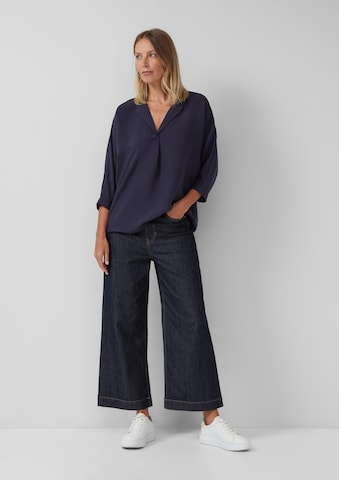 s.Oliver BLACK LABEL Bluse in Blau