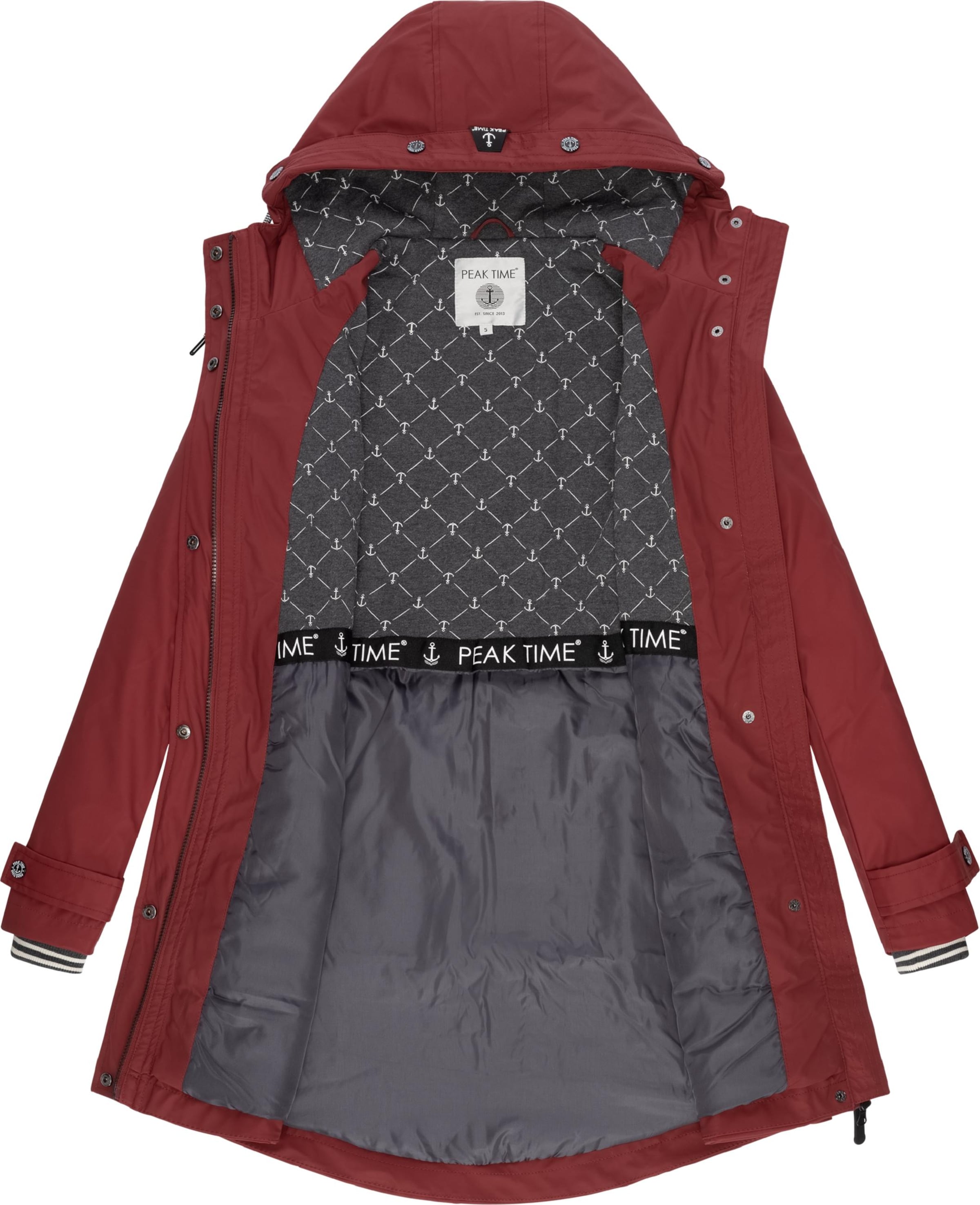 Veste fonctionnelle Peak Time en rouge