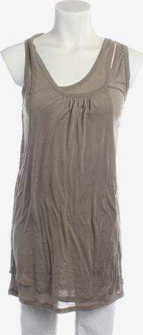Neil Barrett Top / Seidentop S in Grau: Vorderseite