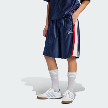 ADIDAS ORIGINALS Loosefit Broek 'Cutline' in Blauw: voorkant