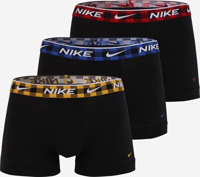 NIKE Boxershorts in royalblau / goldgelb / rot / schwarz, Produktansicht