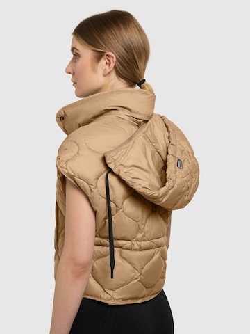 Gilet 'NINGA' di khujo in marrone