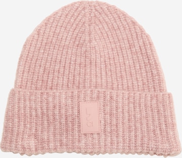 comma casual identity Beanie in Pink: front
