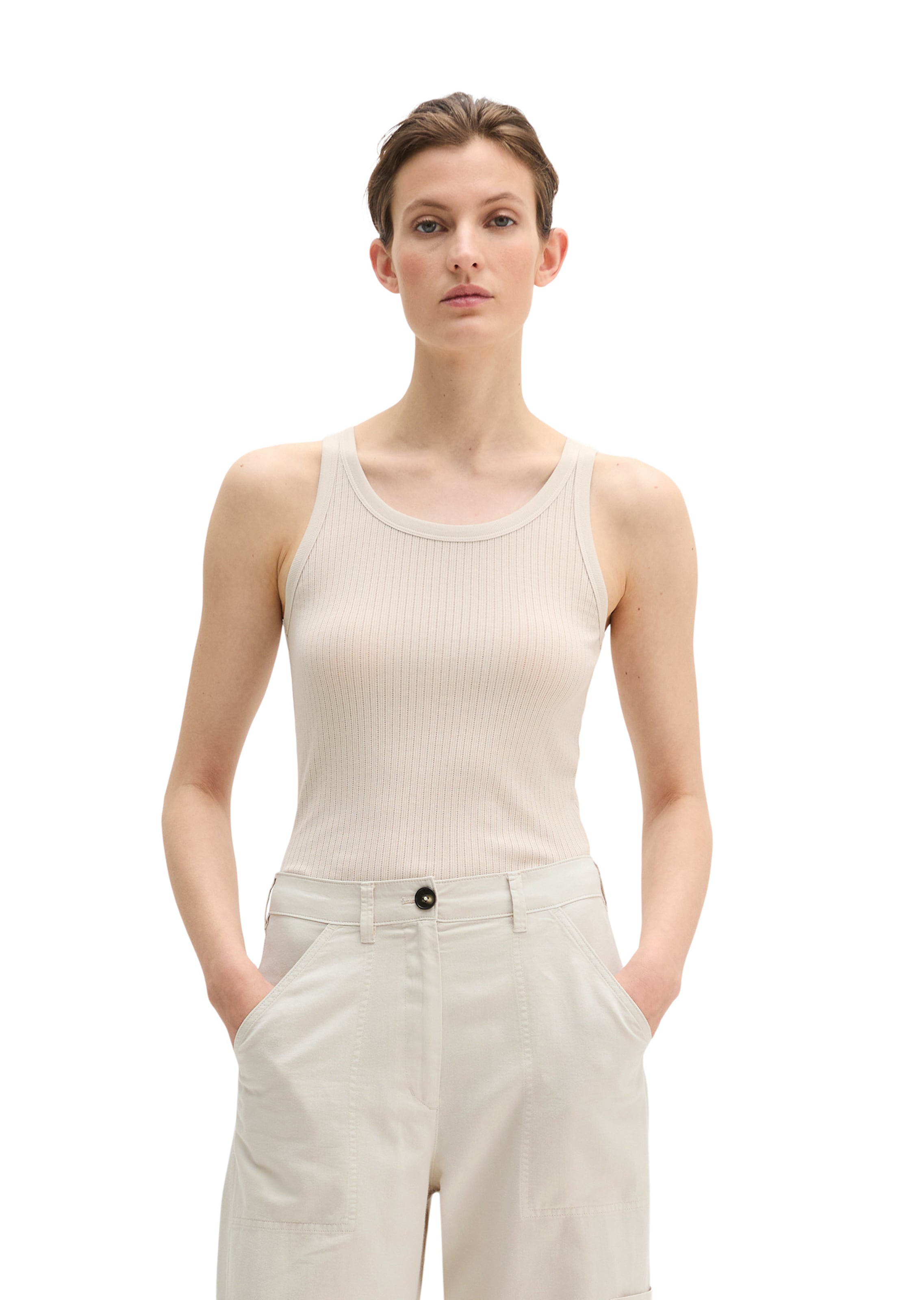 Marc O'Polo Top in Grey: front