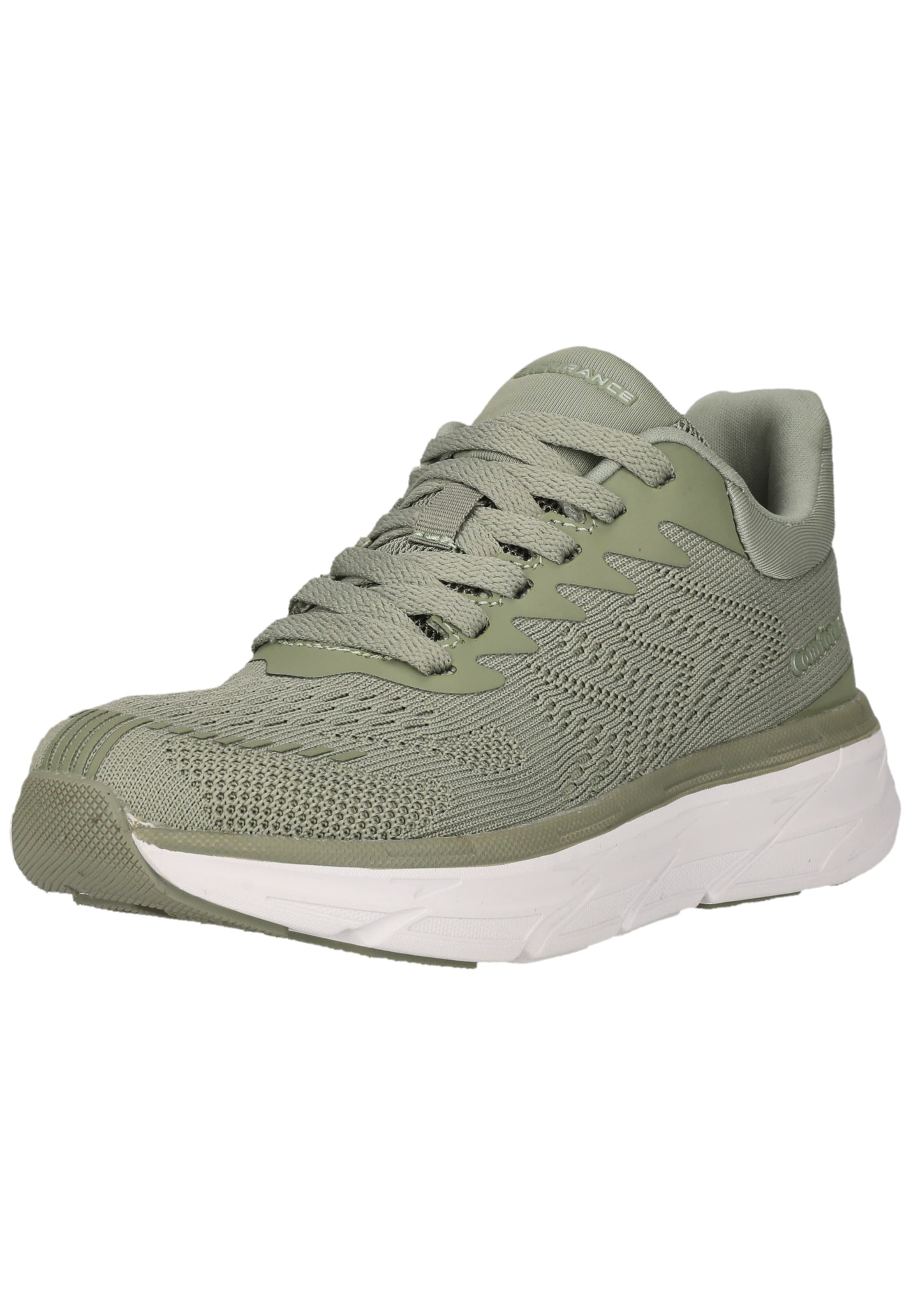 ENDURANCE Running Shoes 'Masako' in Green: front