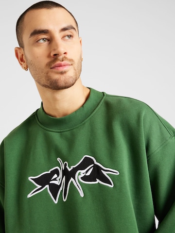 WEEKDAY Sweatshirt in Green