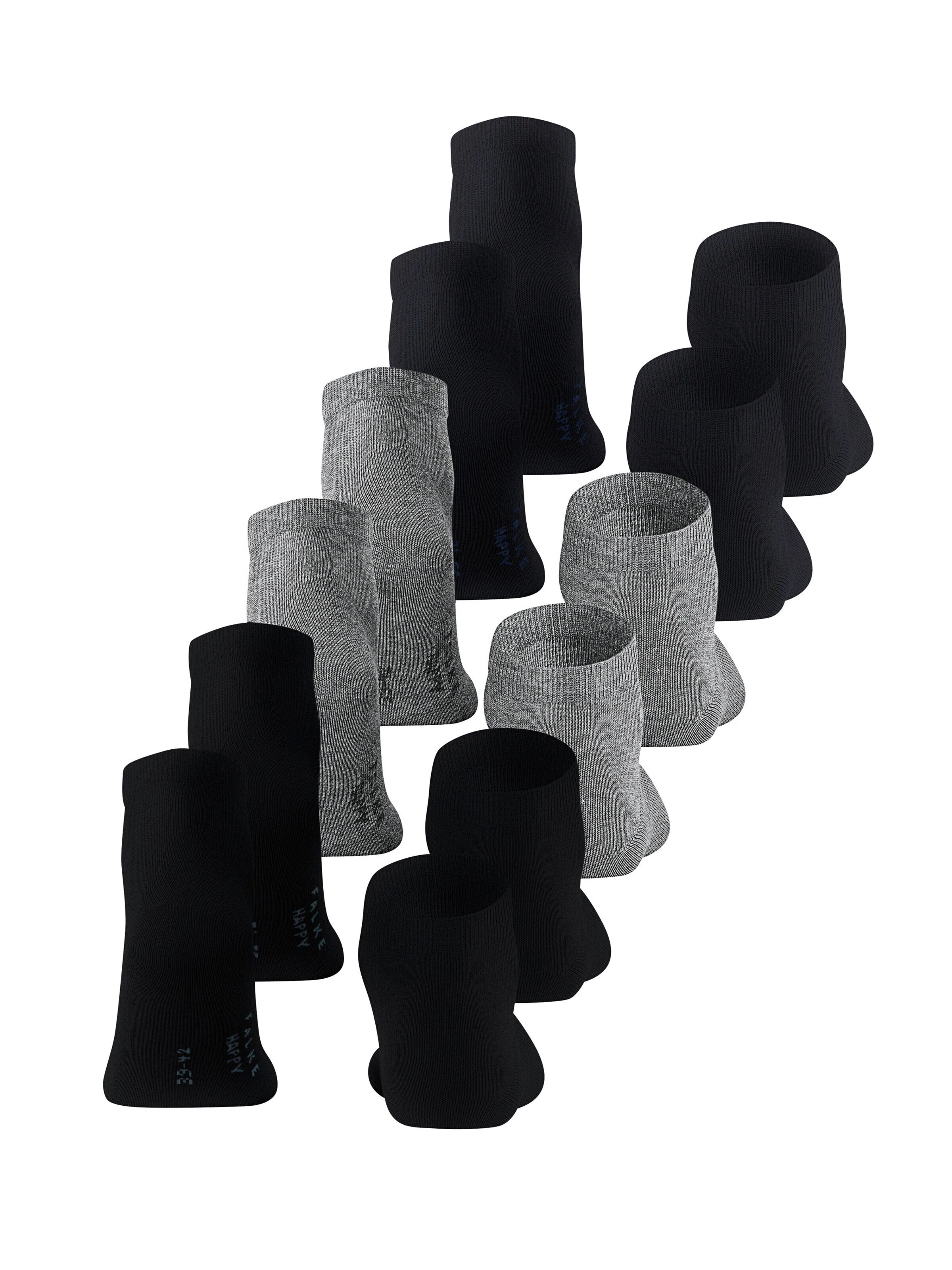 FALKE Socks 'Happy 6-Pack' in Mixed colors