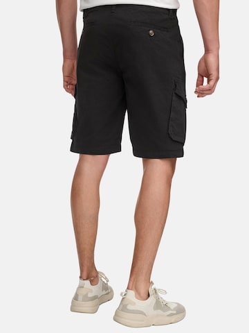 Tazzio Regular Cargo Pants 'A210' in Black