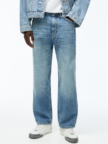Loosefit Jean Pull&Bear en bleu : devant