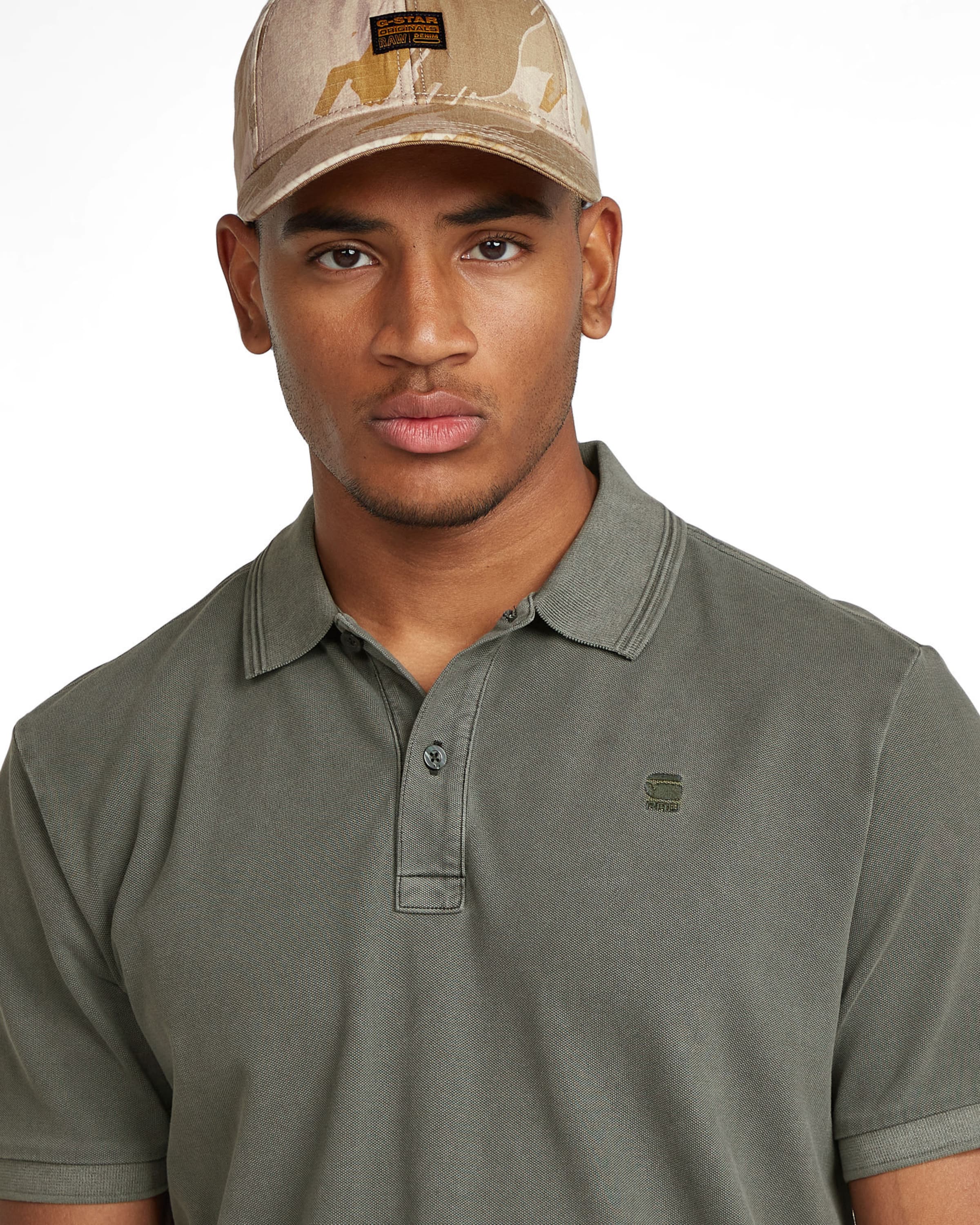 G-STAR Poloshirt in Grün