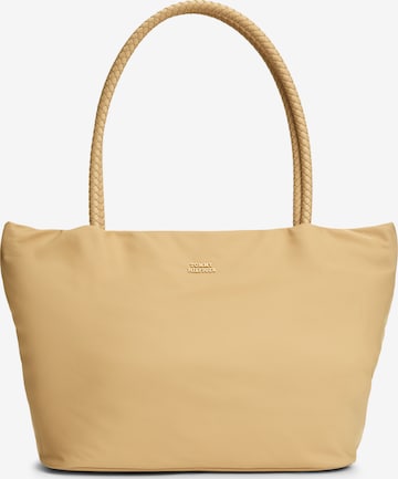 TOMMY HILFIGER Nákupní taška 'MARINA' – zelená: přední strana