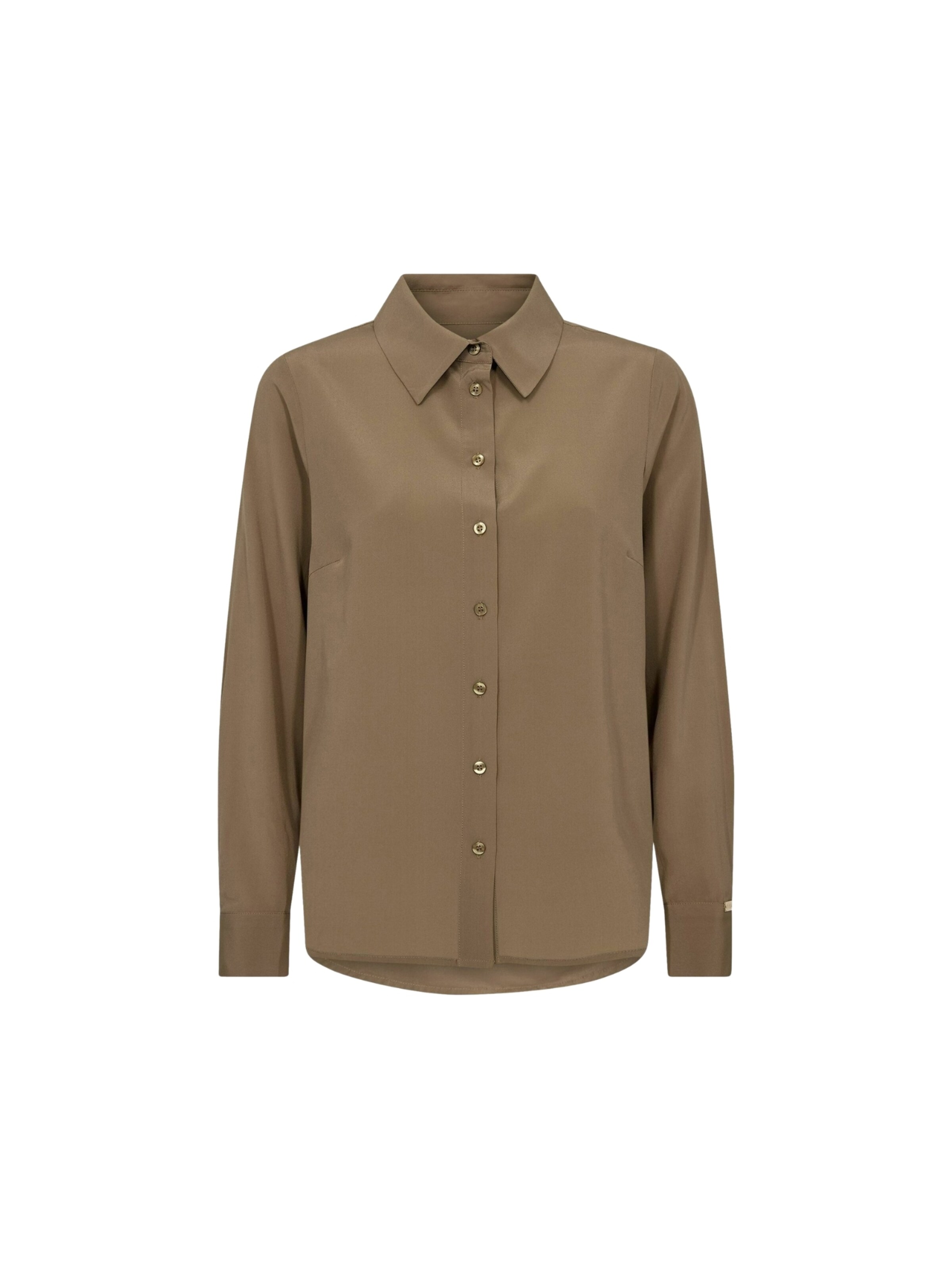 Ivy Copenhagen Tričko ' PD-Percy ' – hnědá: přední strana