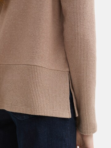 TOM TAILOR Shirt in Braun