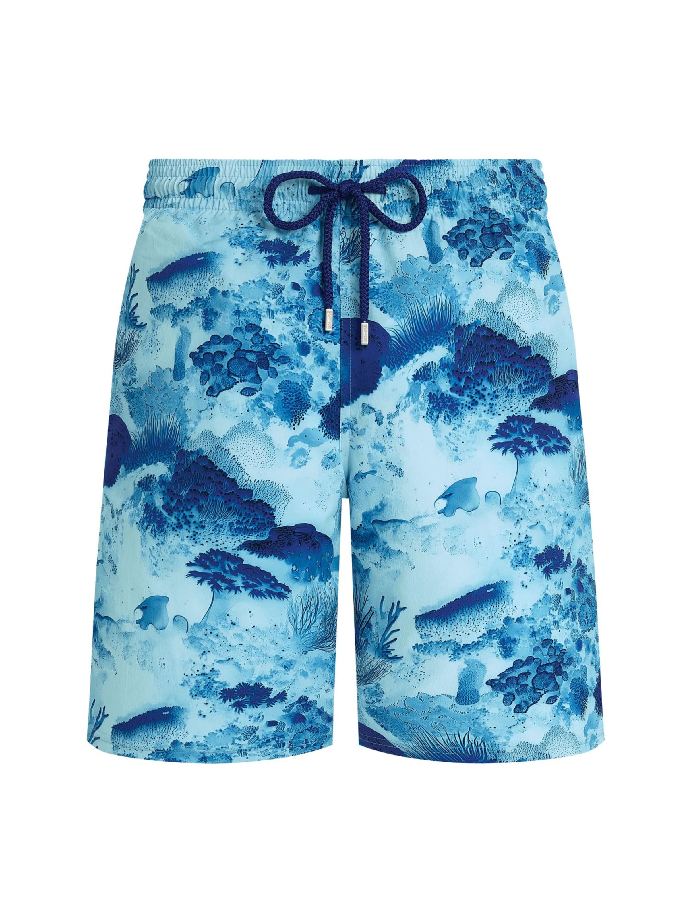 Vilebrequin - Bermudas en azul: frente