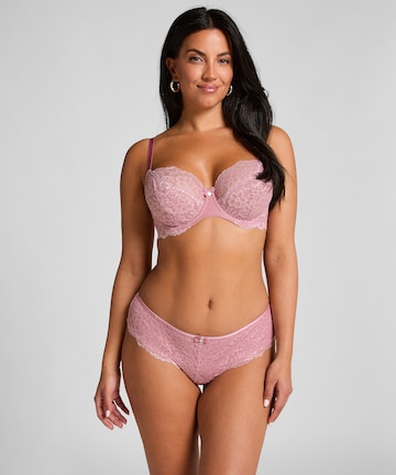 Hunkemöller Panty 'Marine' in Pink: Vorderseite