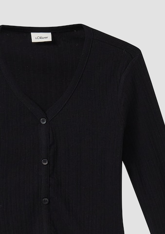 Cardigan s.Oliver en noir
