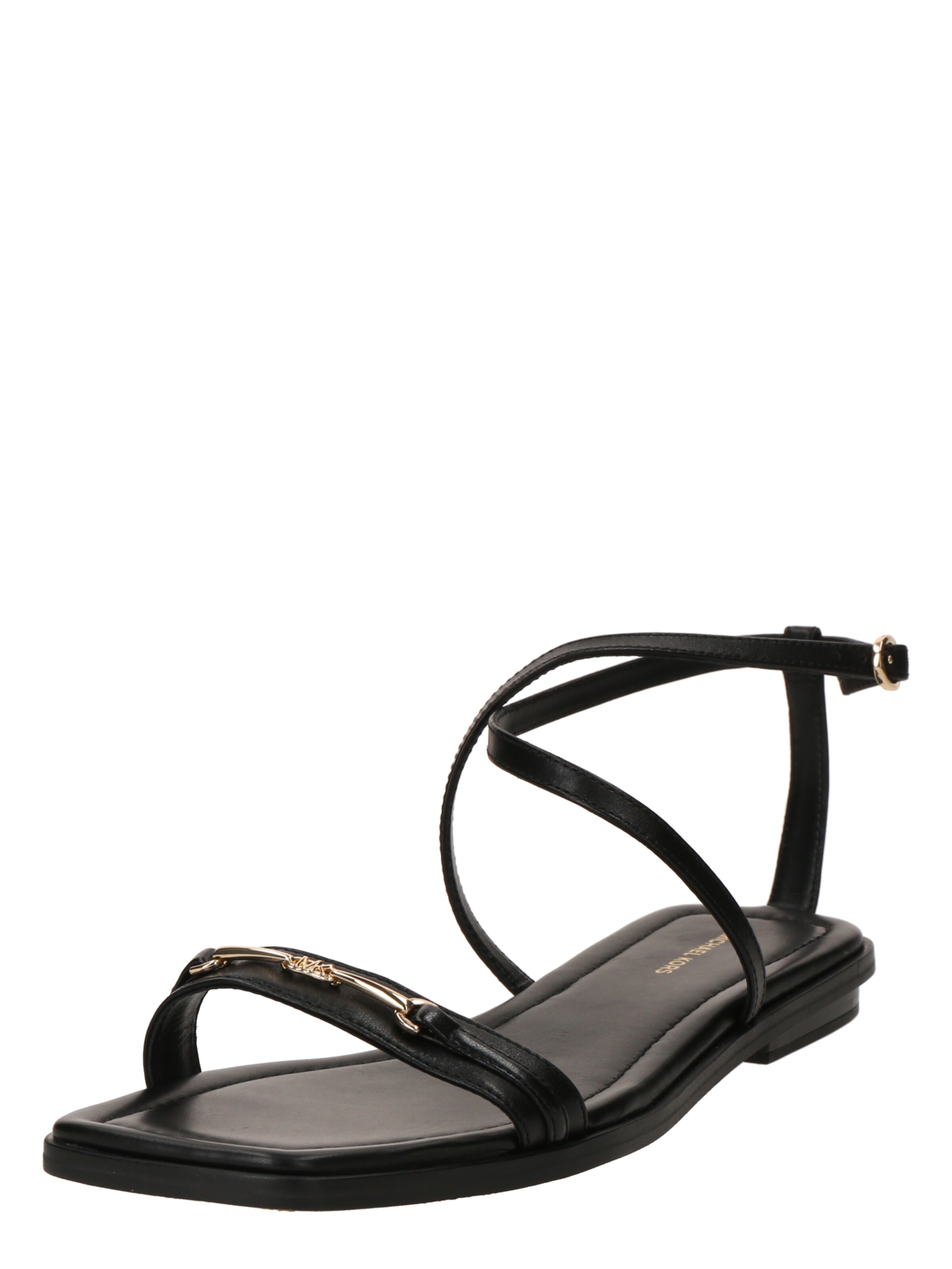 MICHAEL Michael Kors Sandal 'LENA' in Black: front