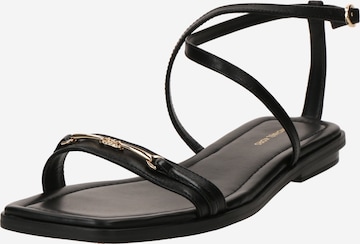 juoda MICHAEL Michael Kors Sandalai 'LENA': priekis