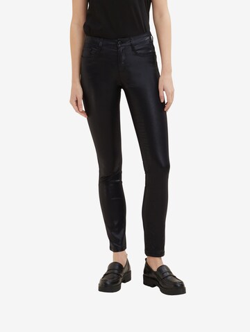 Slimfit Jeans 'Alexa' de la TOM TAILOR pe negru: față