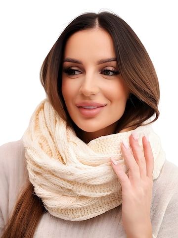 Lumera Kruhová šála – béžová: přední strana