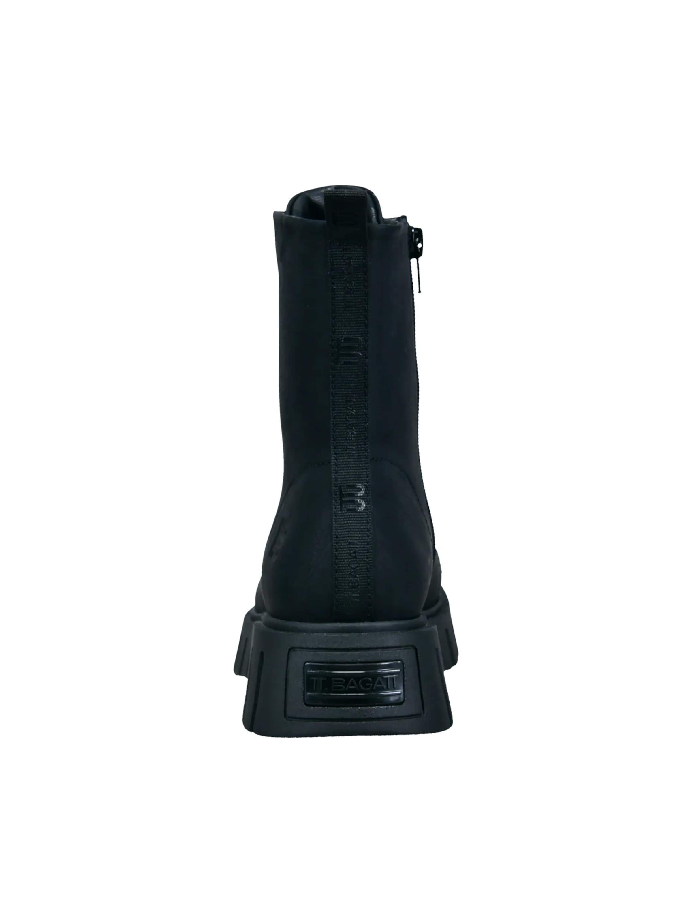 TT. BAGATT Schnürstiefelette in Schwarz