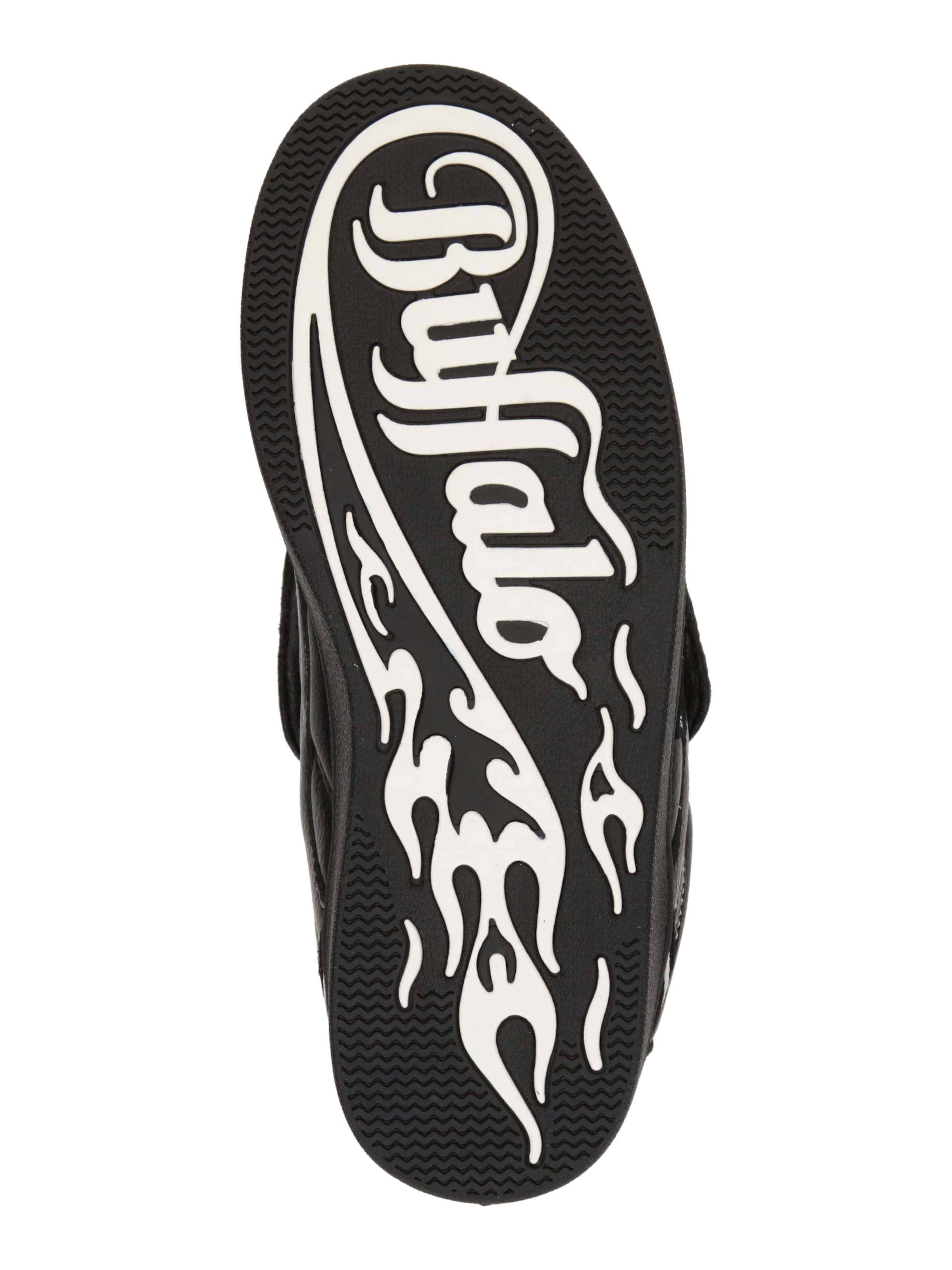 BUFFALO Rövid szárú sportcipők 'LIBERTY SOCCER' - fekete