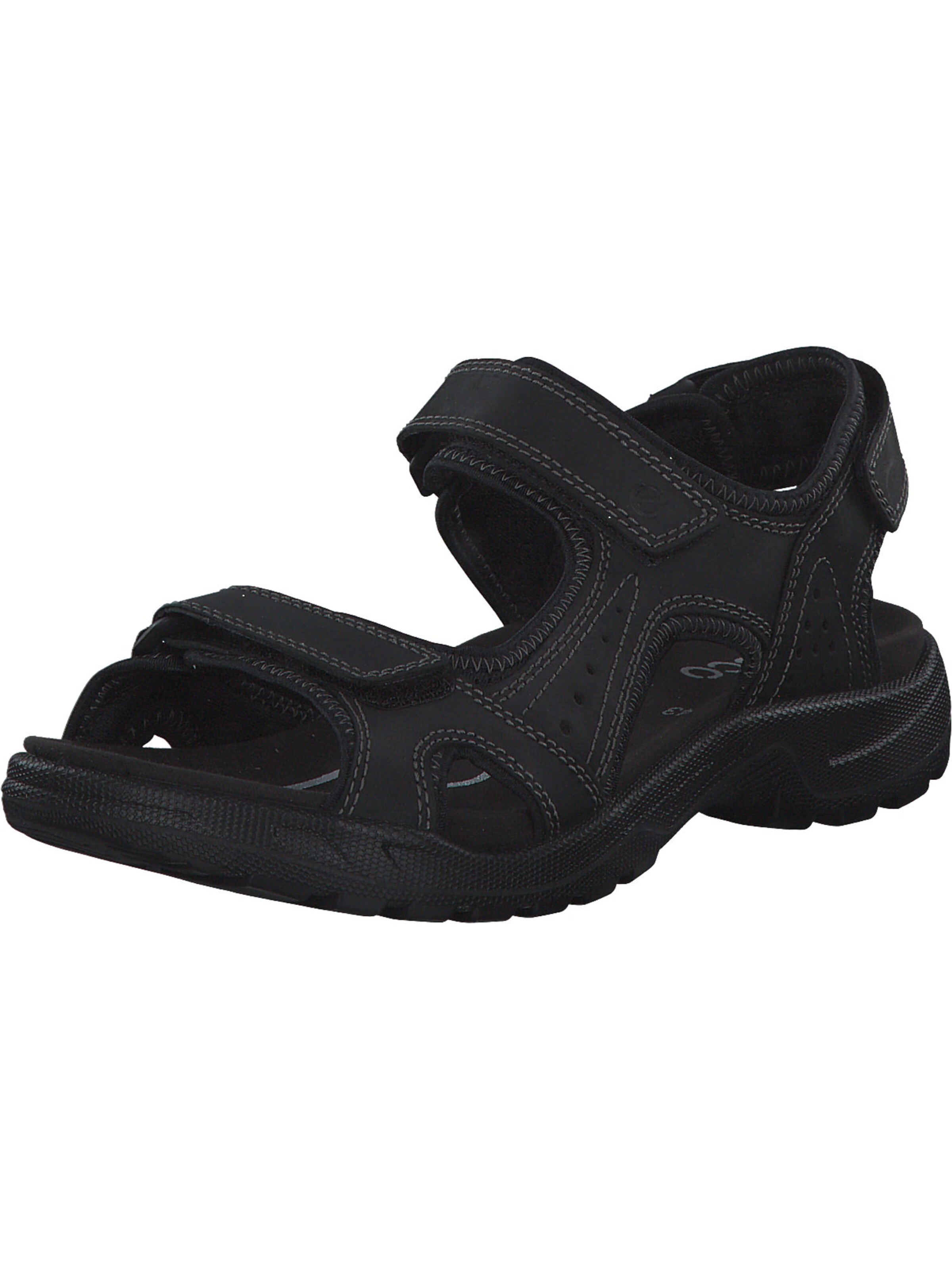 ECCO Wandelsandalen 'Onroads' in Zwart: voorkant