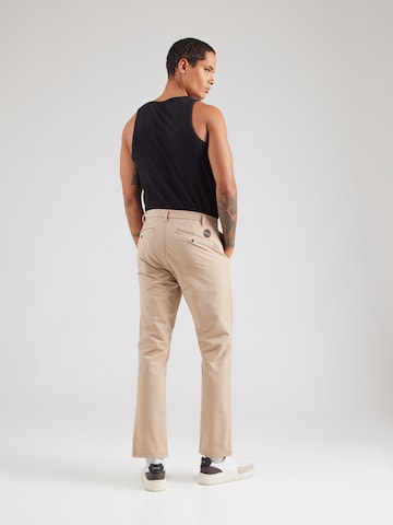 NAPAPIJRI Regular Hose 'M-DEASE' in Beige: Rückseite