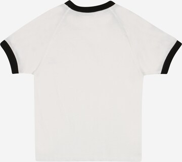 T-Shirt 'Adicolor 3-Stripes' ADIDAS ORIGINALS en blanc