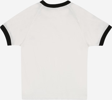 ADIDAS ORIGINALS - Camiseta 'Adicolor 3-Stripes' en blanco