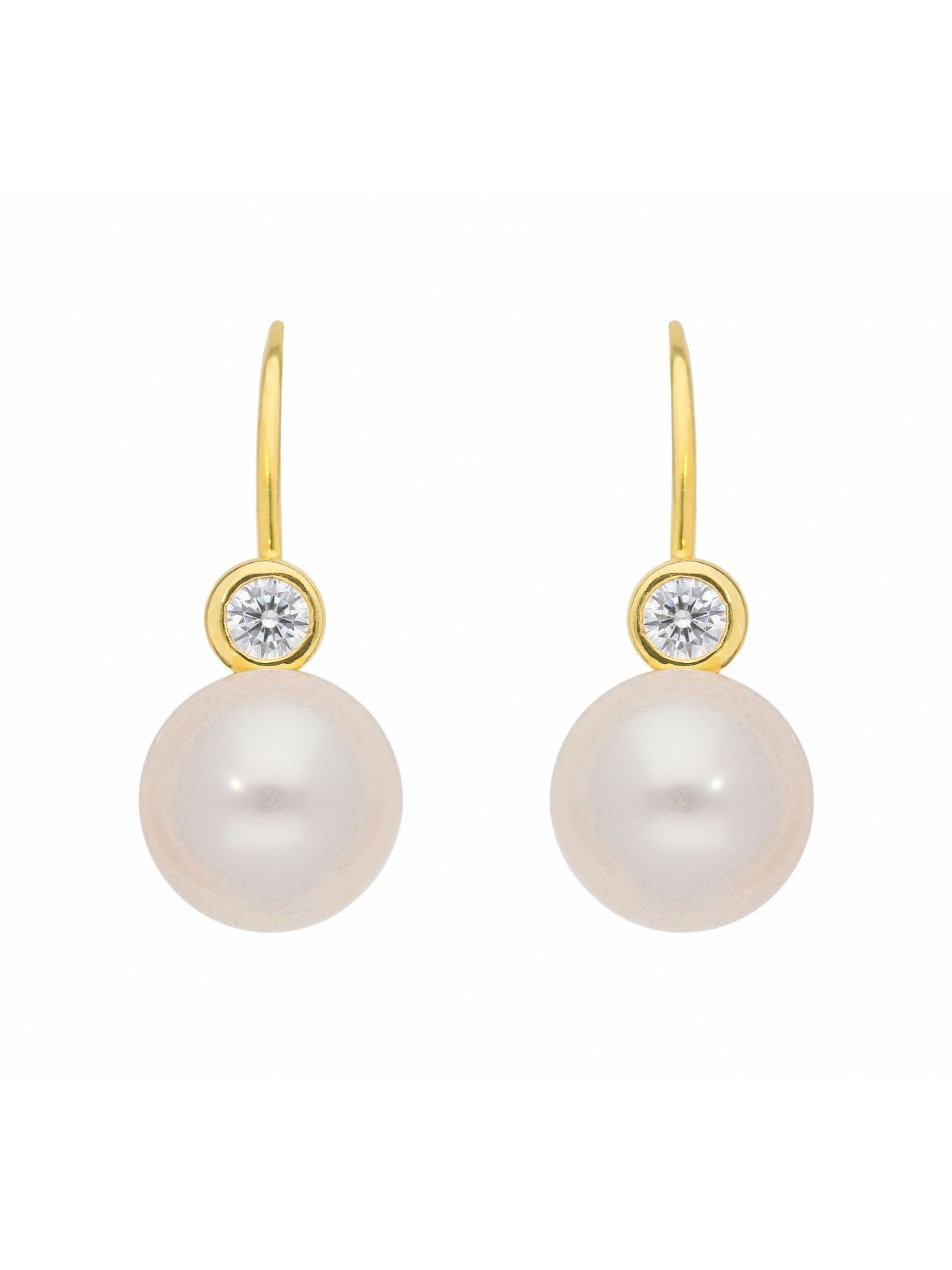 Adelia´s Ohrringe in Gold: Vorderseite