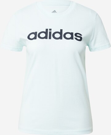 ADIDAS SPORTSWEARTehnička sportska majica 'Essentials Logo' - zelena boja: prednji dio