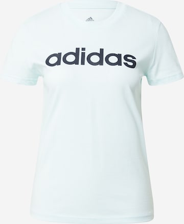 ADIDAS SPORTSWEAR Performance Shirt 'Essentials Logo' in Green: front