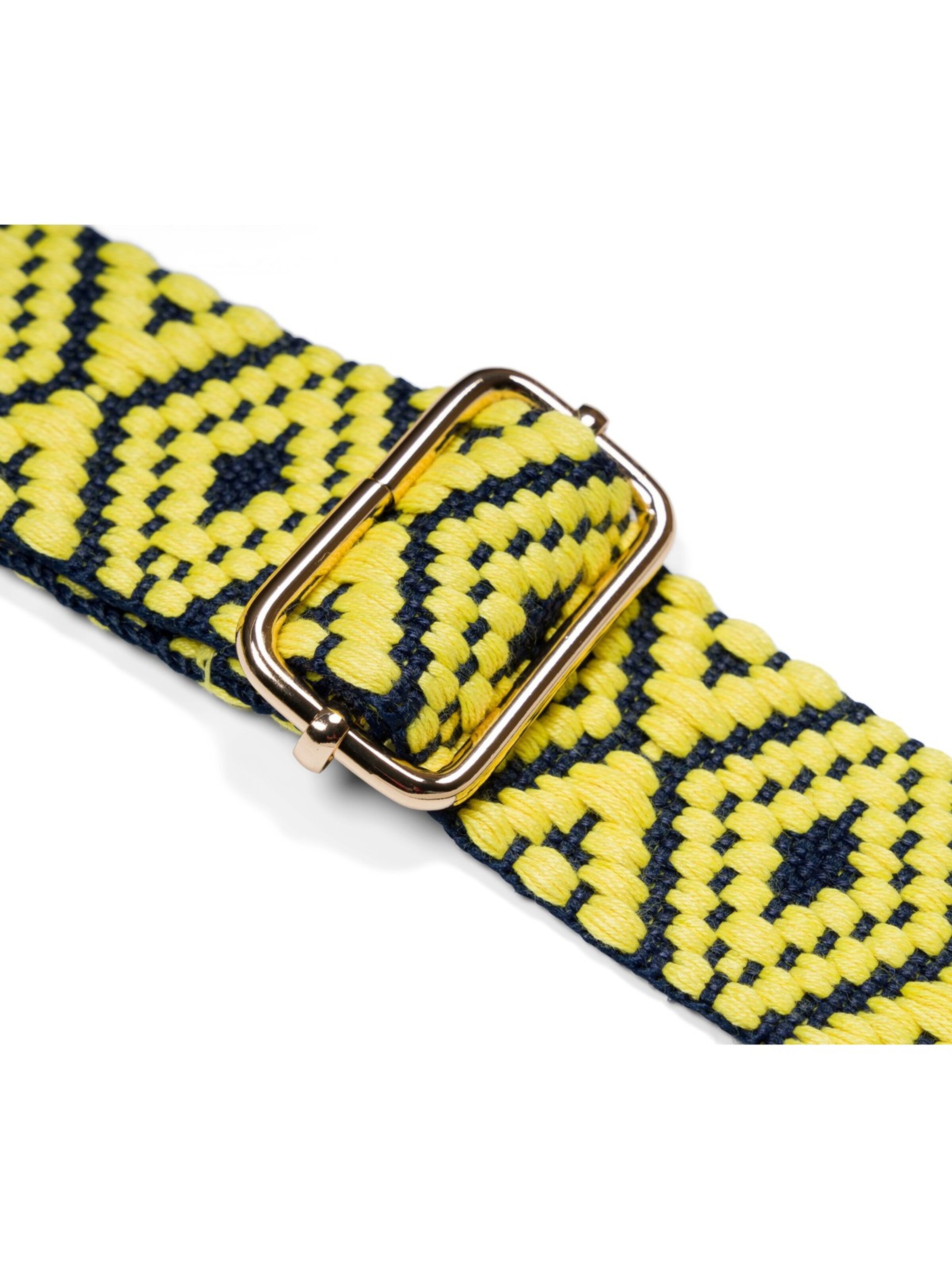 styleBREAKER Taschenzubehör 'Wechsel Taschengurt Azteken Muster'‌‌‌‌‌‌‌‌‌ in Gelb