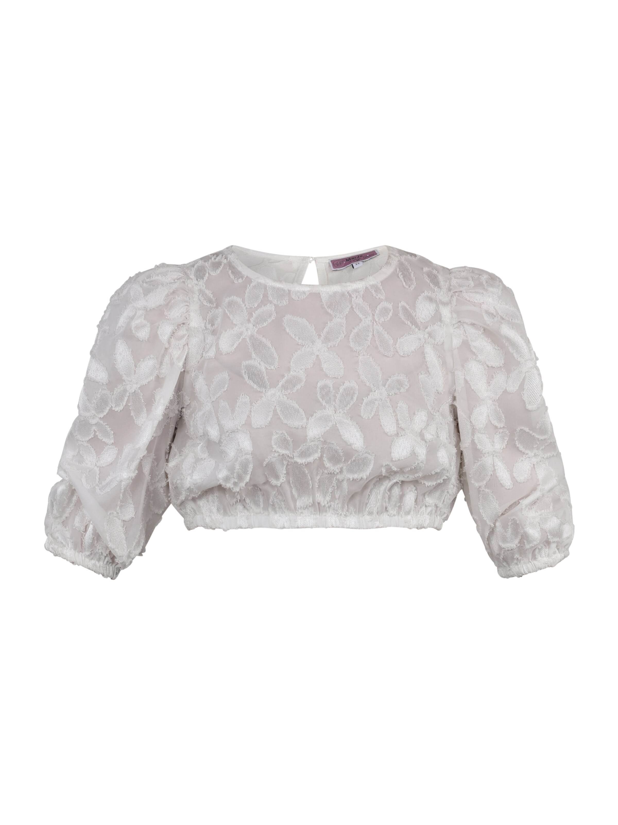 MARJO Krojová halenka 'Karlstein' – bílá: přední strana