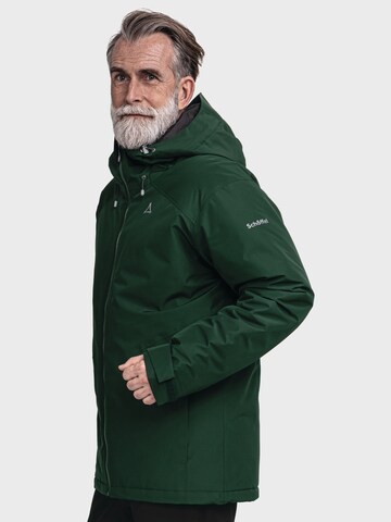 Schöffel Outdoorjas 'Wildkar' in Groen