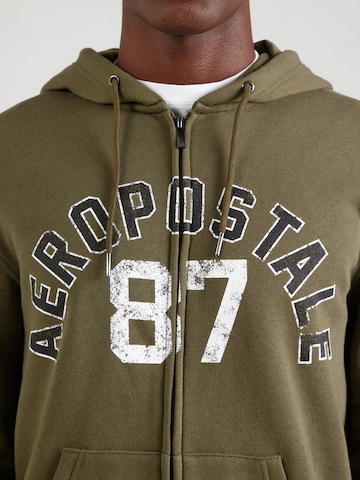 Veste de survêtement AÉROPOSTALE en vert