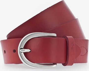 MUSTANG Belt in Red: front
