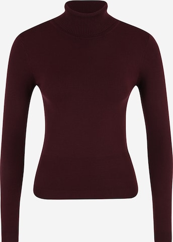 Vero Moda Petite Pullover 'HAPPINESS' in Rot: predná strana